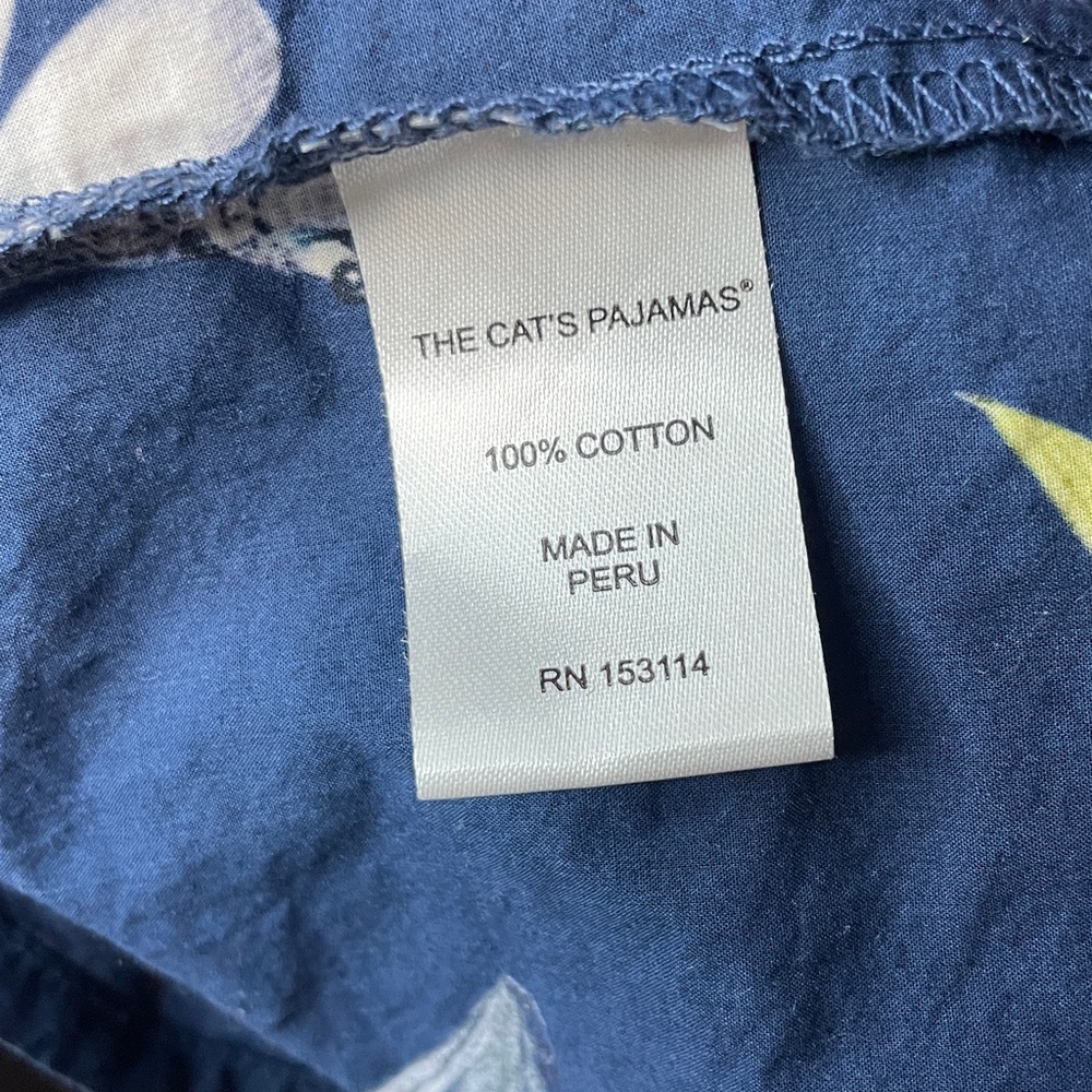 The Cat's Pajamas Deerly Luxe Pima Capri Size XL - Picture 16 of 16